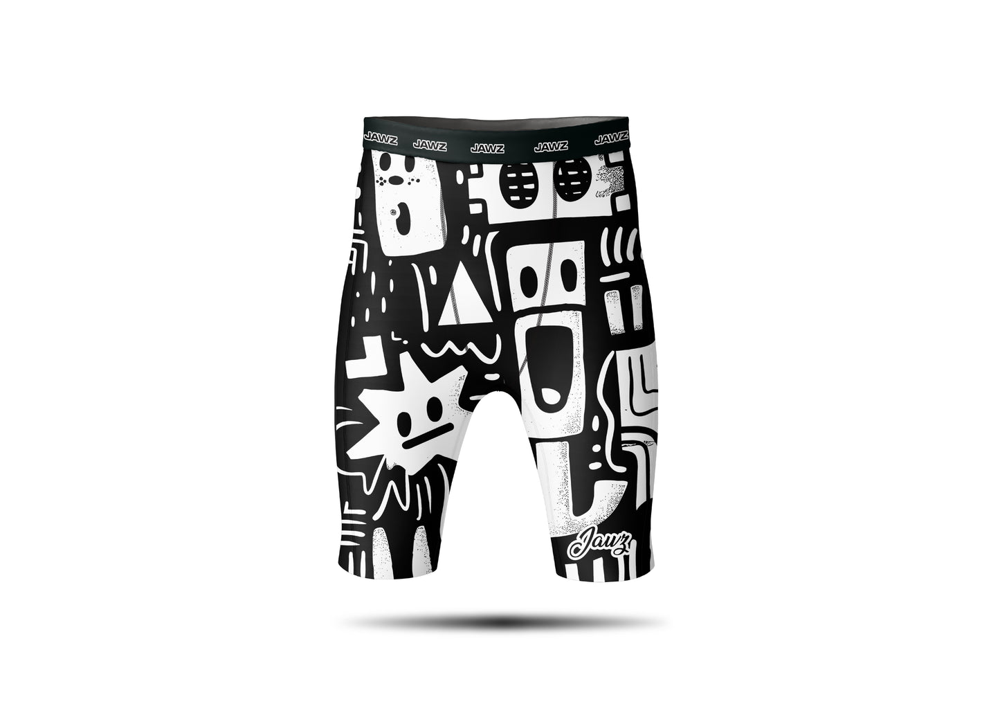 REBEL COMPRESSION SHORTS EXTENDED